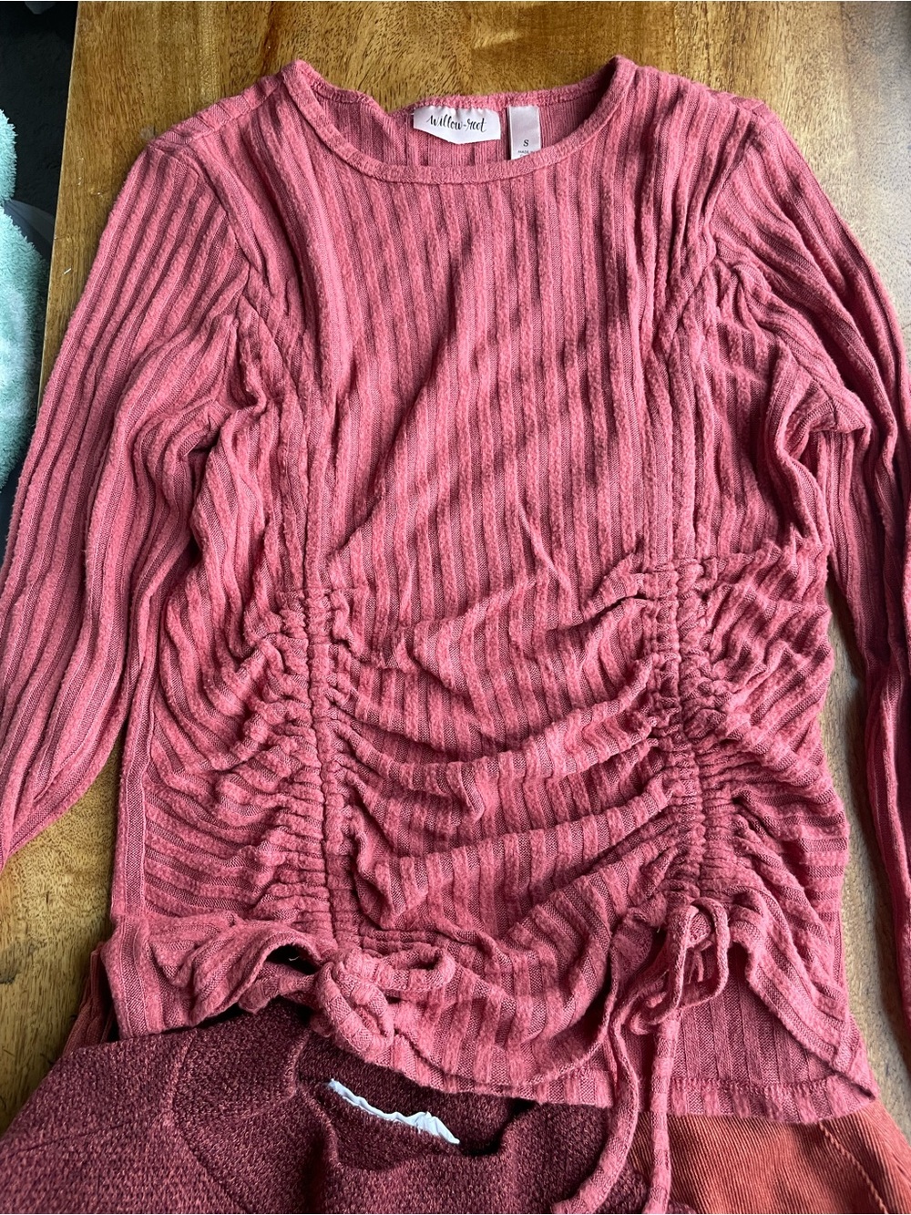 Rust Red Outfit Bundle Size Small Skirt and Tops - Picture 4 of 8